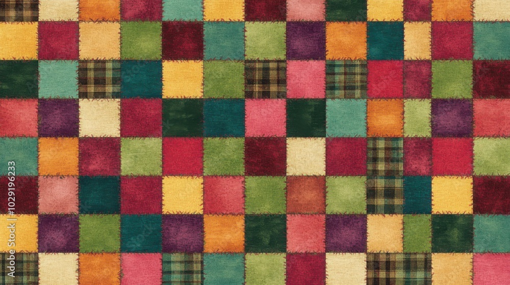 Cozy Fall Plaid Patterns in Vibrant Colors Cozy Fall Plaid Patterns in Vibrant Colors