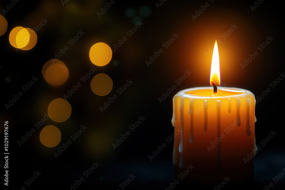 Candlelight Symbolizing Hope and Reflection Candlelight Symbolizing Hope and Reflection