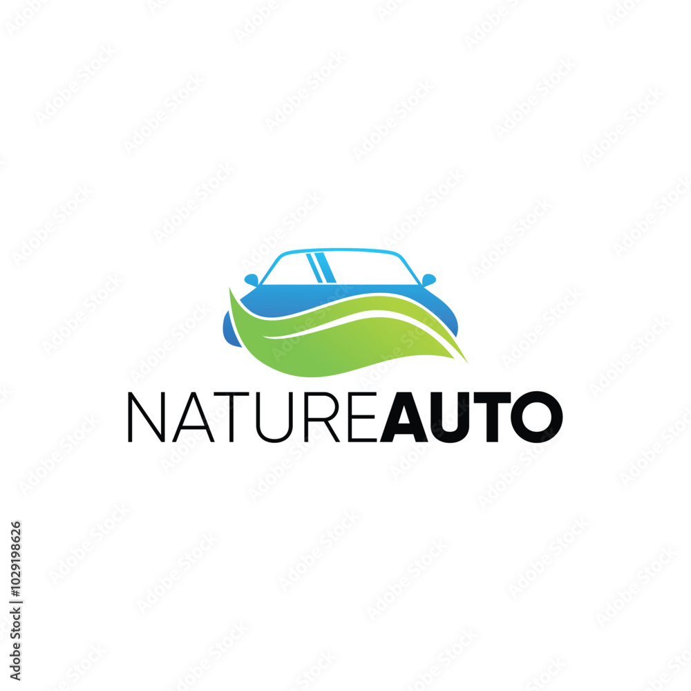 Nature Car Logo, Automotive logo designs icon vector Nature Car Logo, Automotive logo designs icon vector