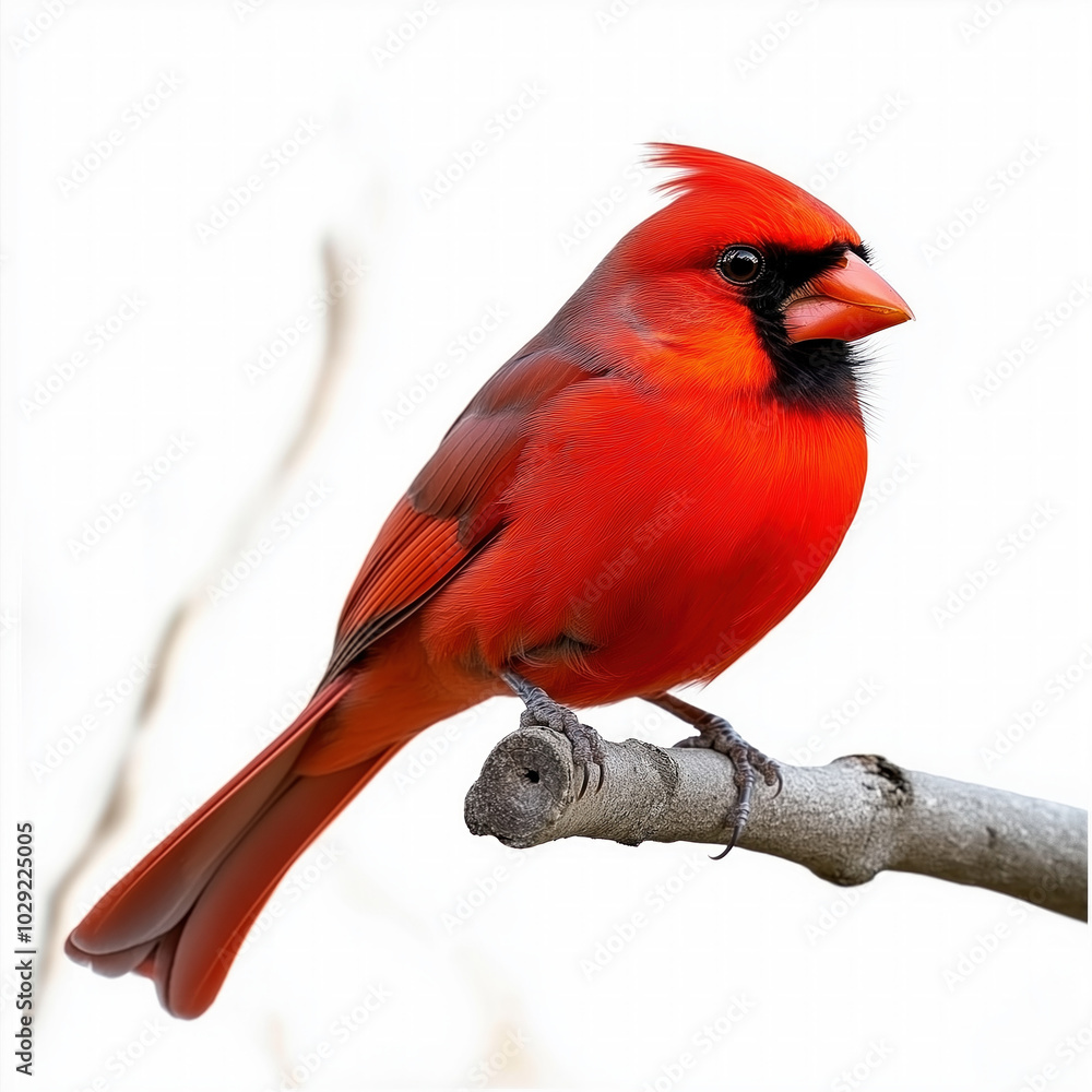 Cardinal Bird Isolated Cardinal Bird Isolated