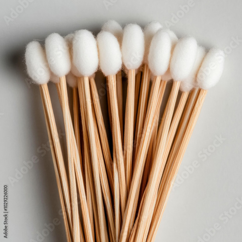 Cotton Swab Isolated