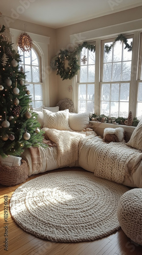 cozy bedroom adorned with C...