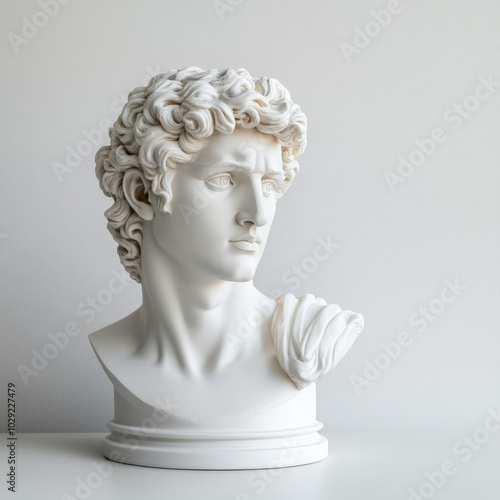 Greek Statue Isolated