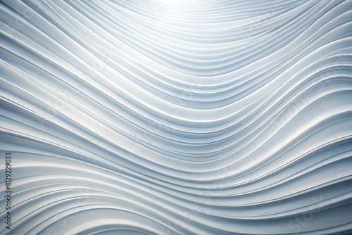 Fisheye White wave abstract background