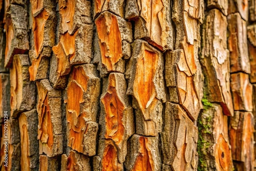 Captivating Macro Photography of Natural Bark Texture for Backgrounds and Design Use