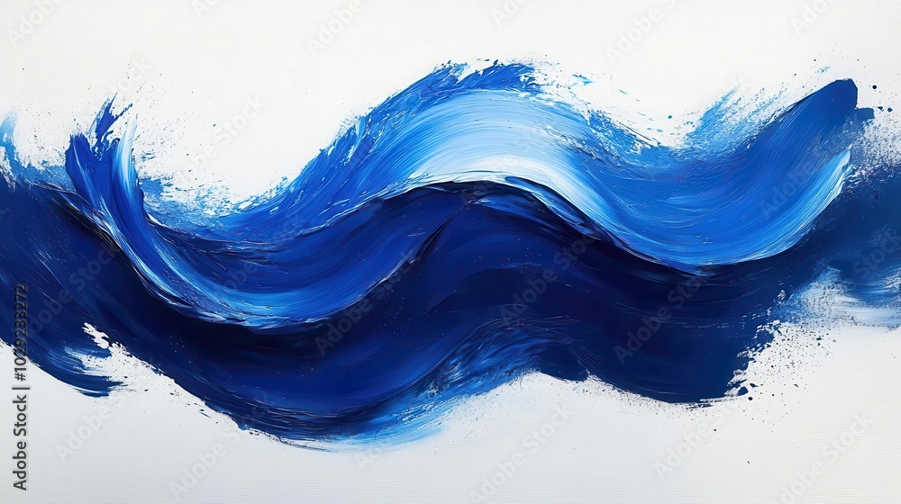 bold cerulean brush strokes cascading across a pristine white canvas creating a dynamic interplay of color and form that evokes energy and creativity bold cerulean brush strokes cascading across a pristine white canvas creating a dynamic interplay of color and form that evokes energy and creativity