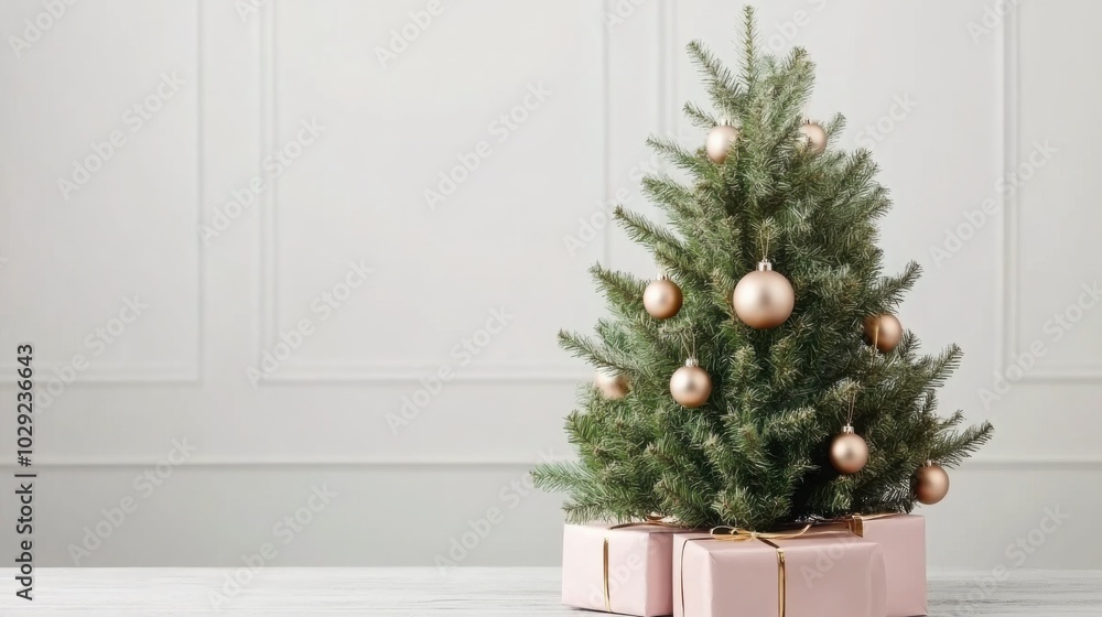 Cozy Playroom with Festive Christmas Tree and Toys Cozy Playroom with Festive Christmas Tree and Toys