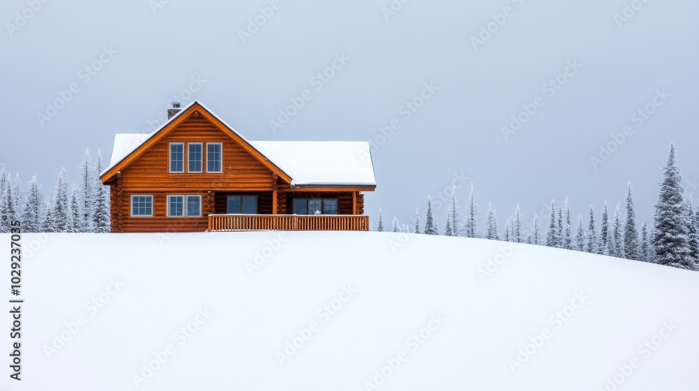 Cozy Cabin in a Winter Wonderland Cozy Cabin in a Winter Wonderland