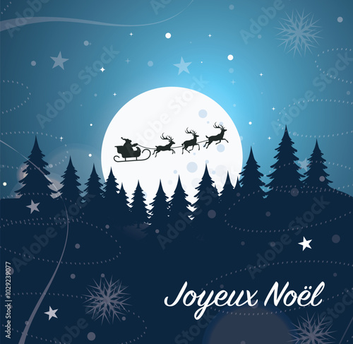 Carte de voeux Joyeux Noel