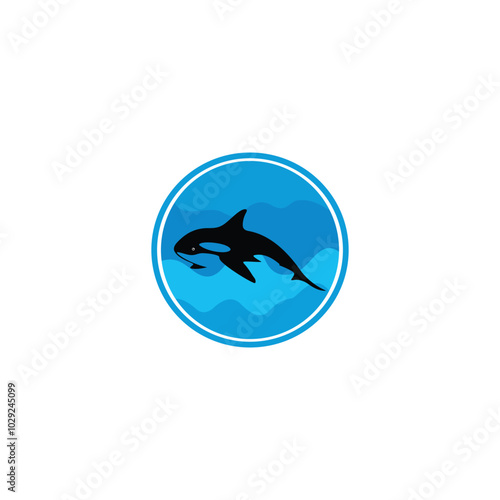 Shark Vector Logo Template. Modern professional shark Vector logo illustration.