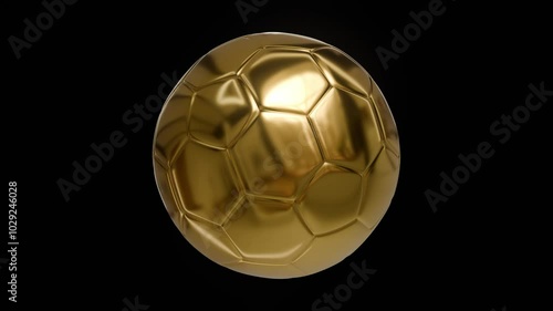 Golden Soccer Ball