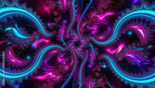 abstract fractal background