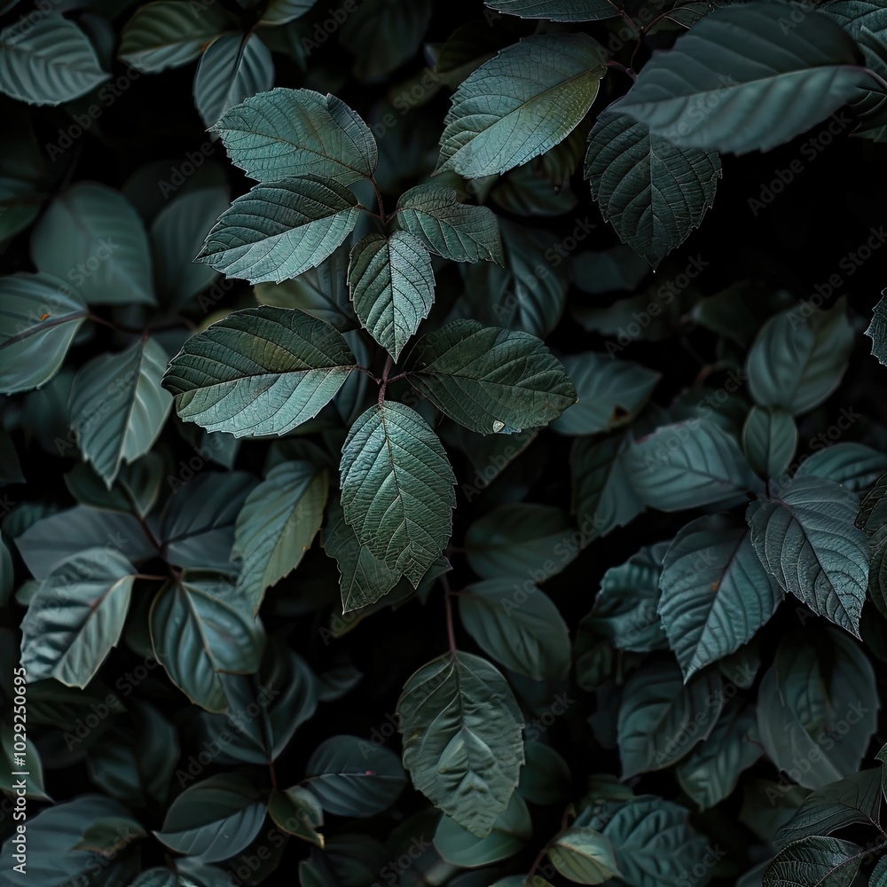 Closeup of dark green leaves elegant natural background Closeup of dark green leaves elegant natural background