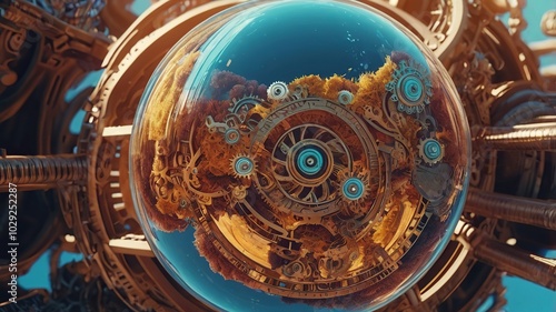 Wallpaper Mural the wheel of time Torontodigital.ca