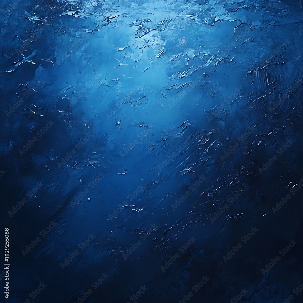 A deep blue abstract representation of water, evoking a serene underwater atmosphere. A deep blue abstract representation of water, evoking a serene underwater atmosphere.