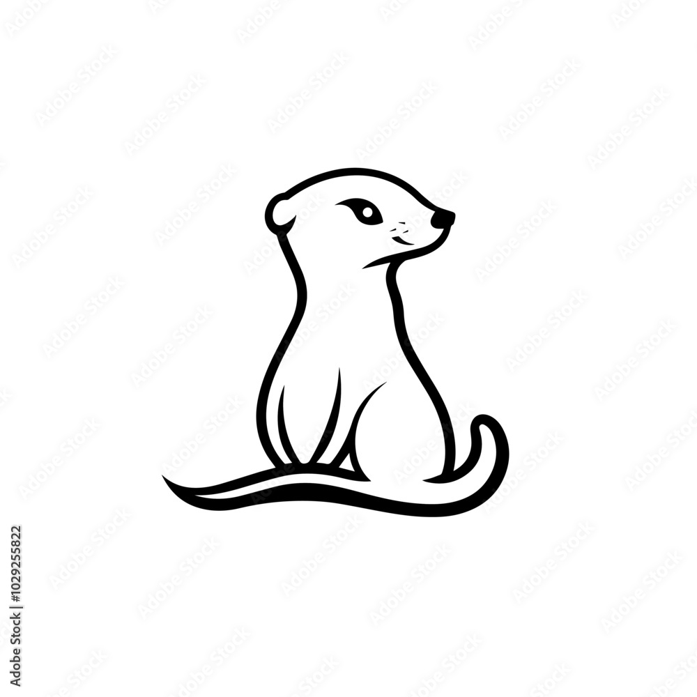 weasel logo simple weasel logo simple