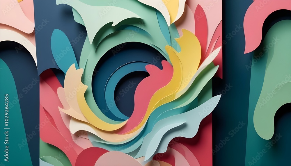 3D Abstract Background,With Different Colours of Abstraction 3D Abstract Background,With Different Colours of Abstraction