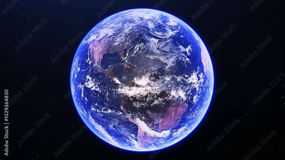 Photo &amp; Art Print Earth From Space Pictures, Images, Alive