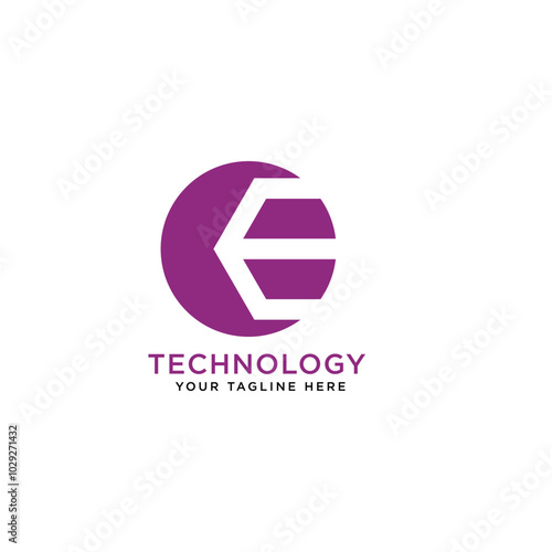 Free Download Initial E Letter Linked Logo. Creative Letter E Modern Business Logo Vector Template. Initial E Logo Template Design - GFXLoad