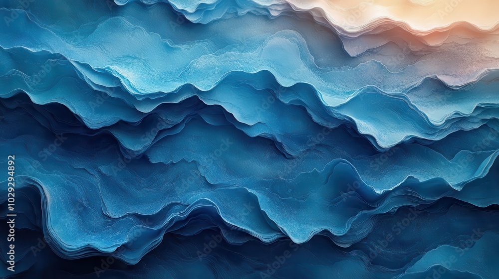 flowing abstract ocean waves in shades of blue aqua and teal creating a mesmerizing texture perfect for a graphic resource background evoking the essence of the sea and fresh vitality flowing abstract ocean waves in shades of blue aqua and teal creating a mesmerizing texture perfect for a graphic resource background evoking the essence of the sea and fresh vitality