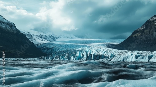 Iceland's Fjallsarlon glacier