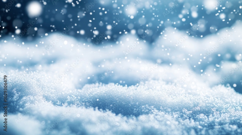 Background with a snowy blizzard on black Background with a snowy blizzard on black
