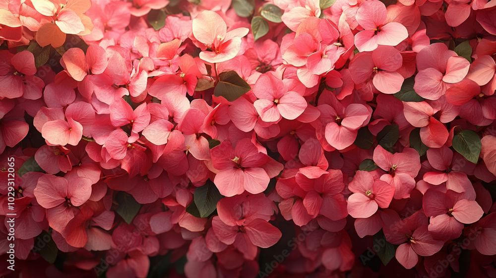 Fototapeta premium Close-up of beautiful pink flowers, representing the beauty of nature and tranquility.
