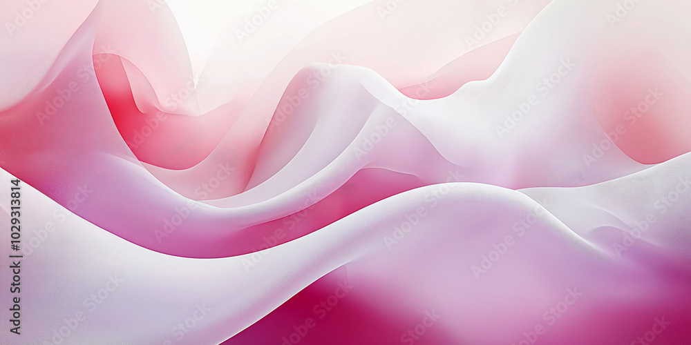 Soft pink and white abstract wave pattern in pastel shades of serenity and elegance Soft pink and white abstract wave pattern in pastel shades of serenity and elegance