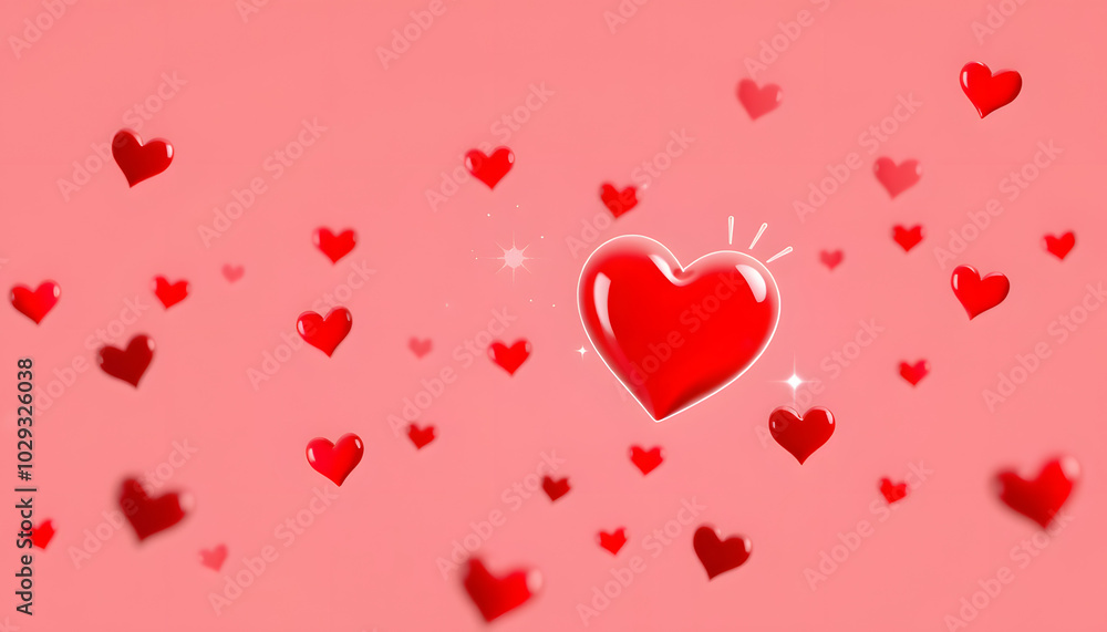 love background red heart for valentine day isolated with white highlights, png love background red heart for valentine day isolated with white highlights, png