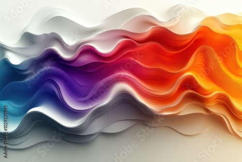 Abstract waves of color blending in smooth gradients, creating a dynamic visual effect.