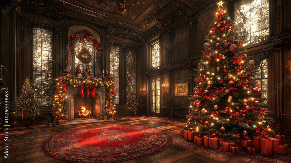 On the occasion of the New Year and Sorb's birthday, a beautifully decorated Christmas tree and apartment with a New Year's design. On the occasion of the New Year and Sorb's birthday, a beautifully decorated Christmas tree and apartment with a New Year's design.