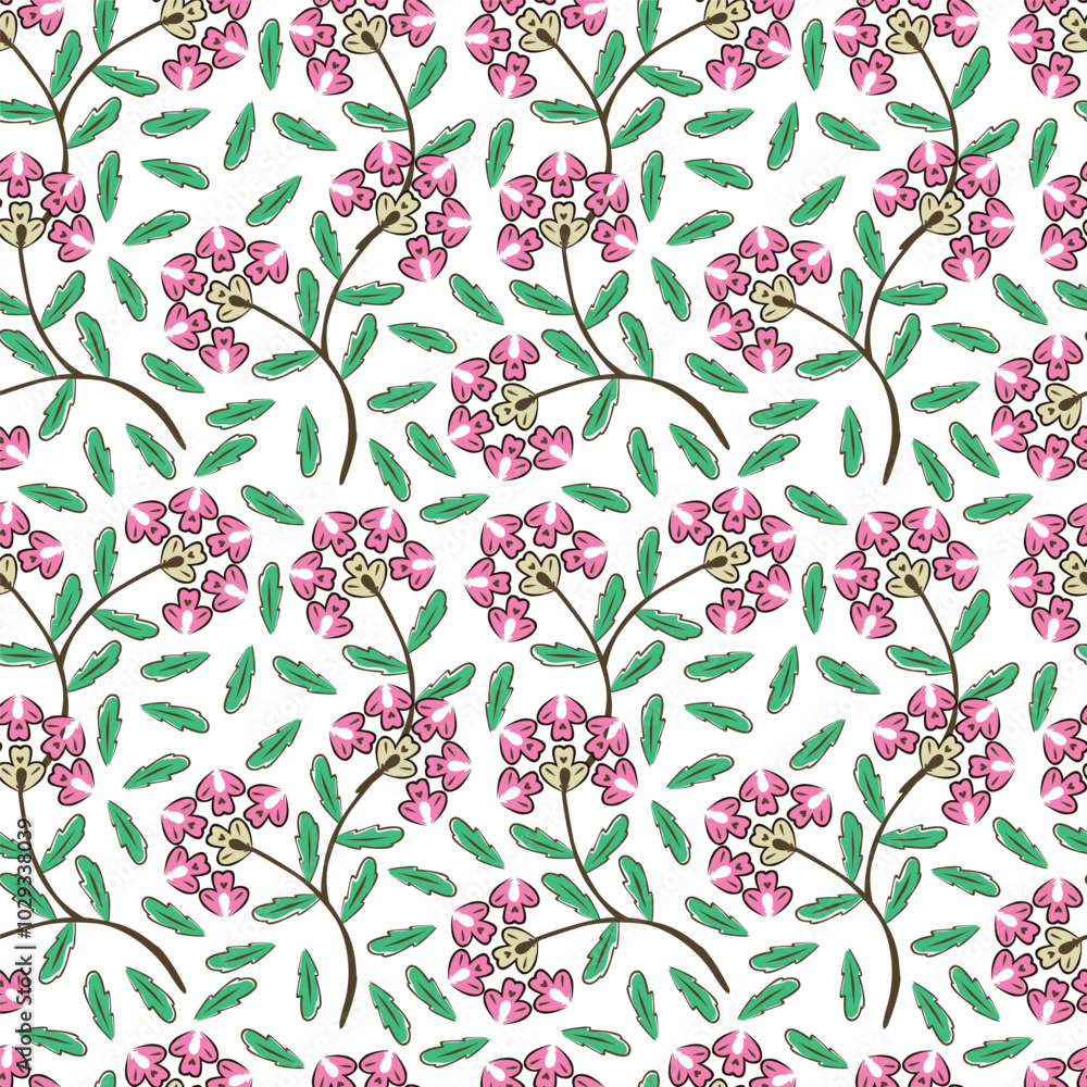 Beautiful floral pattern perfect for textile design, Beautiful floral pattern perfect for textile design,