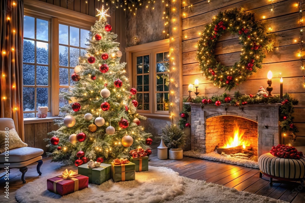 Festive Christmas and New Year Greeting Card Design with Candid Photography Elements for Holiday Cheer Festive Christmas and New Year Greeting Card Design with Candid Photography Elements for Holiday Cheer