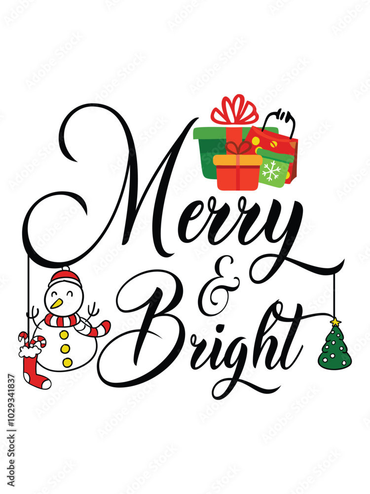 Christmas design, Christmas holiday typography, Vector illustration.
Christmas design, Christmas holiday typography, Vector illustration.