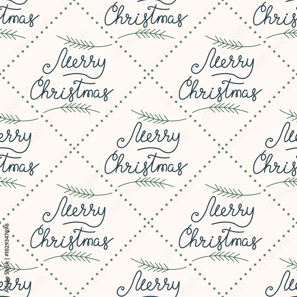Simple Christmas vector seamless pattern. Merry Christmas wishes. Pattern in background. Vector illustration. Simple Christmas vector seamless pattern. Merry Christmas wishes. Pattern in background. Vector illustration.
