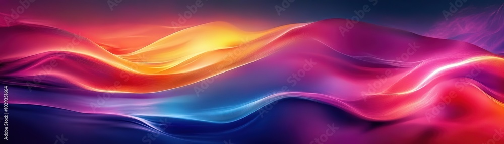 Colorful abstract waves blend in shades of pink, blue, and orange, creating a vibrant backdrop for creative projects. Colorful abstract waves blend in shades of pink, blue, and orange, creating a vibrant backdrop for creative projects.