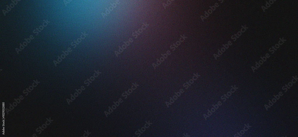 Abstract grainy gradient background fading from blue to black Abstract grainy gradient background fading from blue to black