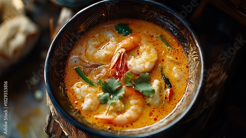 Tom Yum Goong, a Thai dish that everyone around the world knows and must find an opportunity to eat at least once.