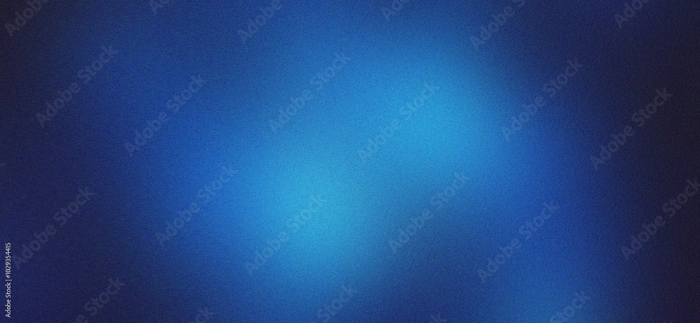 Abstract blue grainy gradient background with light effect Abstract blue grainy gradient background with light effect