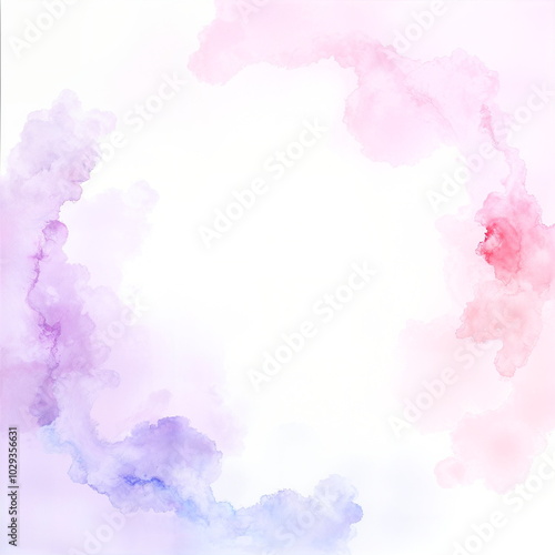 Watercolor Background for business card