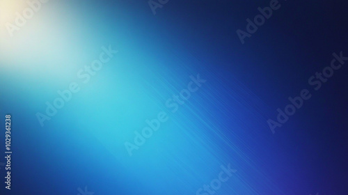 Abstract Blue Gradient Background with Diagonal Lines