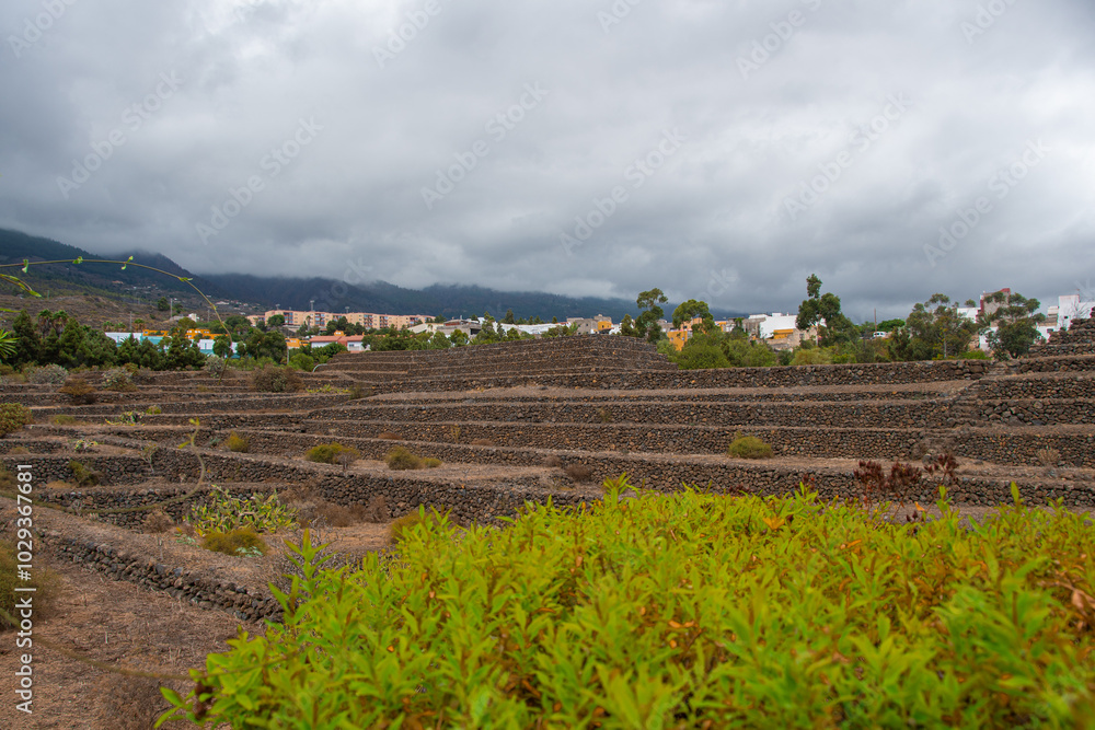 The Pyramids of Güimar on the Canary Island of Tenerife