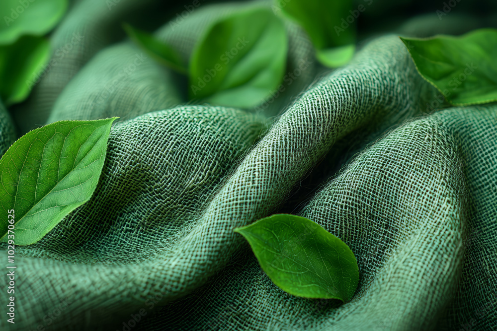 A piece of clothing made from natural fibers, celebrating sustainability and simplicity. Concept of fashion. A piece of clothing made from natural fibers, celebrating sustainability and simplicity. Concept of fashion.