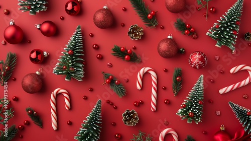 christmas background, wallpaper with christmas elements
