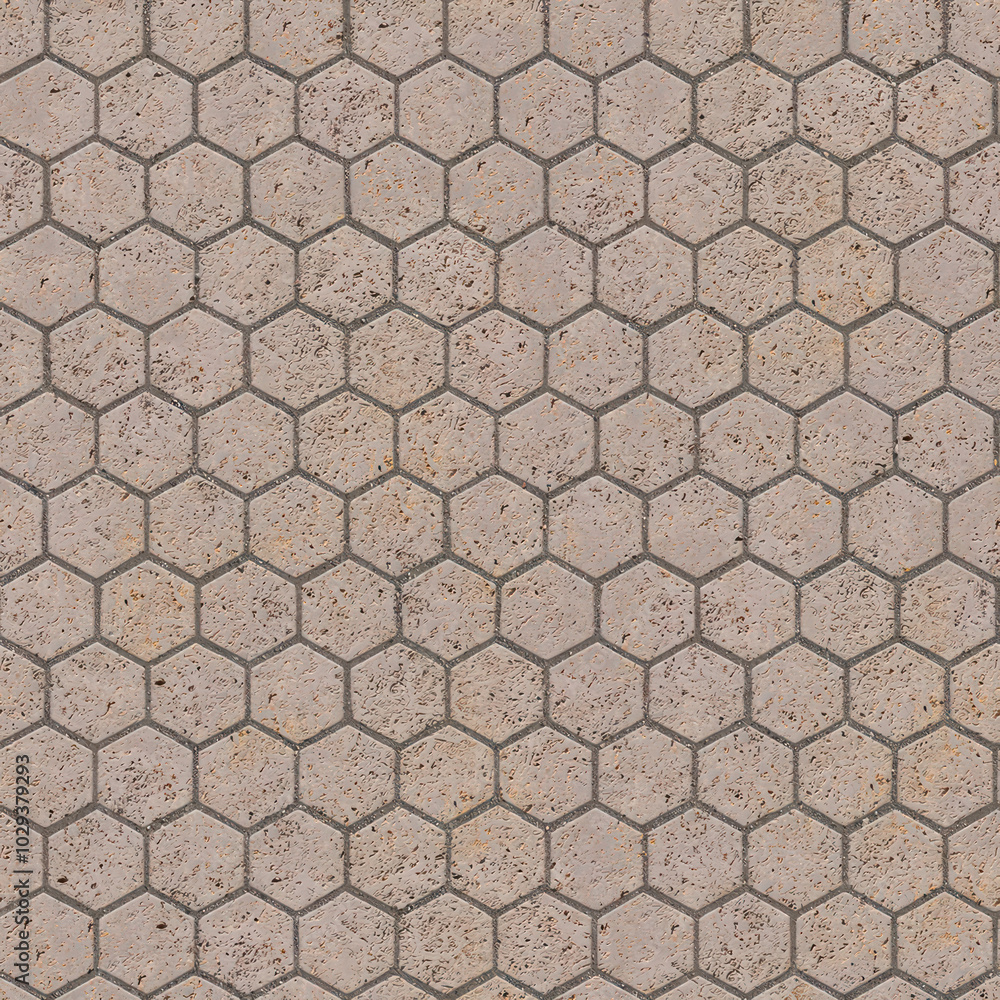 Concrete paving hexagon texture seamless Concrete paving hexagon texture seamless