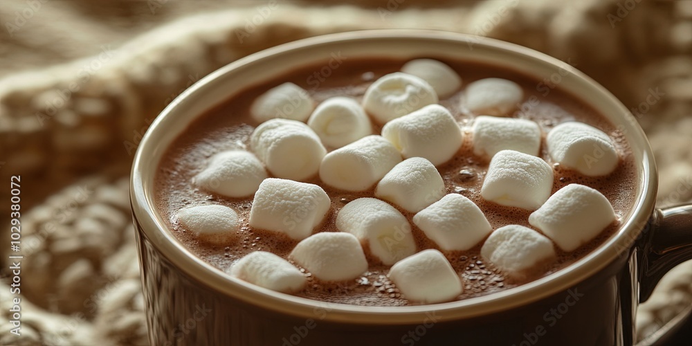 hot cocoa with mini marshmallows hot cocoa with mini marshmallows