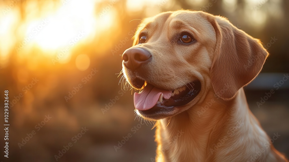 a cheerful playful labrador sits contentedly in the back seat of a car looking out the window with eager eyes the warm sunlight streams in creating a joyful and loving atmosphere a cheerful playful labrador sits contentedly in the back seat of a car looking out the window with eager eyes the warm sunlight streams in creating a joyful and loving atmosphere
