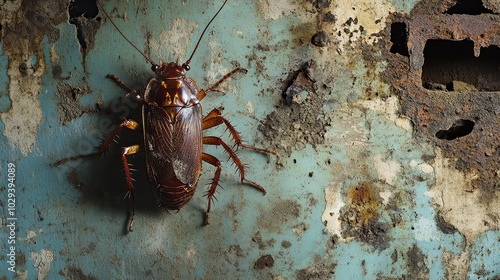 Cockroaches and very dirty places. 