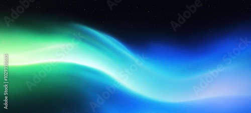 Abstract Aurora Borealis Swirl