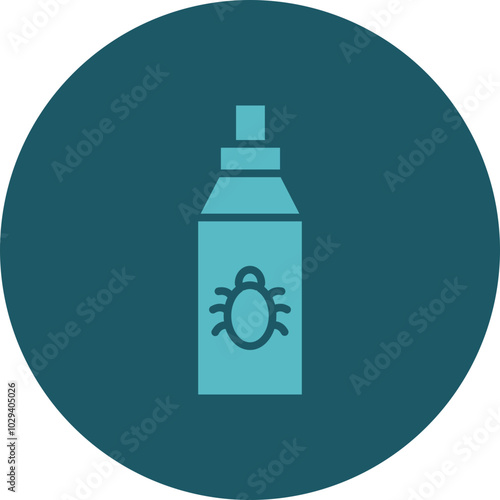 Bug Repellent Icon Design